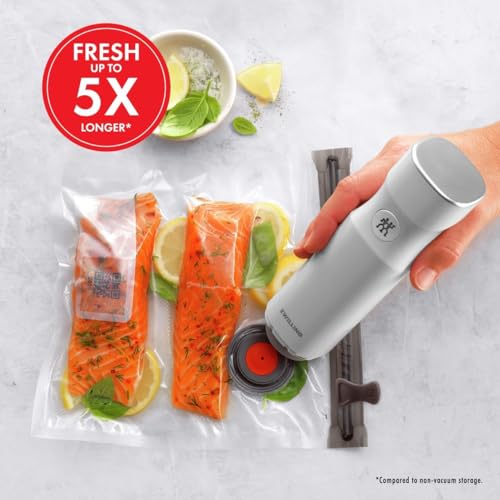 ZWILLING Fresh & Save Handheld Vacuum Sealer Machine - White / Pump