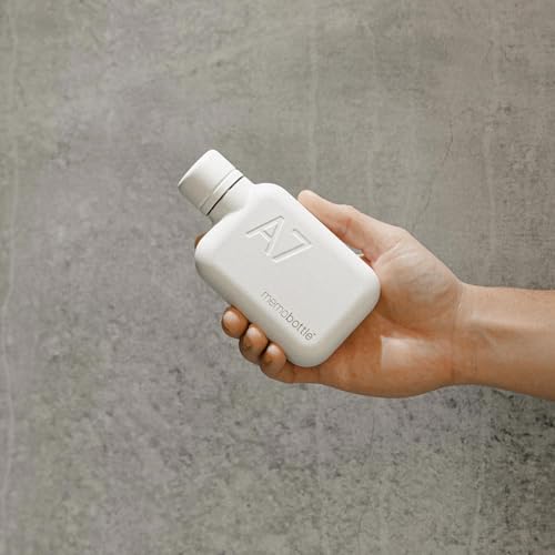 Memobottle A7 Stainless Steel Water Bottle - White, Leak-Proof, Insulated