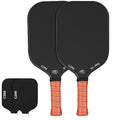 CZRR 16MM-2PCS Pickleball Paddles Set USA Approved Carbon Fiber Surfaces