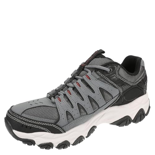 Skechers Men's M. Fit 2.0 Outdoor Sneakers - 11 X-Wide Charcoal-Black