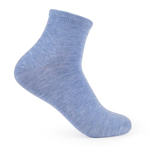 Keds Women's Quarter Knit Socks - One Size Denim Blue Assorted Pack