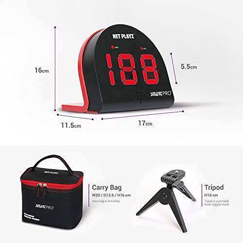 TGU Baseball Radar Gun Hands-Free Speed Sensor for Pitch & Bat Training