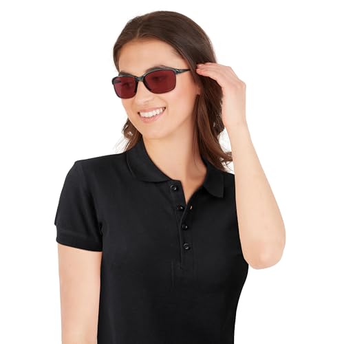 Oakley Unstoppable OO9191 Women's Rectangle Sunglasses 65mm Prizm Dark Golf Bundle