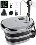 Portable Camping Shower with 20L Foldable Bucket & 13000mAh Battery