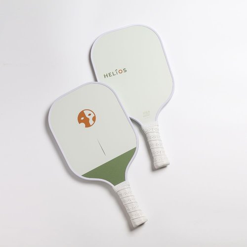 The Helios Pickleball Paddle – Slate | Particle-Printed Carbon Fiber Surface with 13mm Reactive Honeycomb Core | 8oz, Beginner to Intermediate Level Paddle for Power & Consistency | USAP Approved