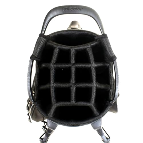 Cleveland Golf Lightweight Stand Bag Black/Black 14-Way Organizer & Cooler Pocket