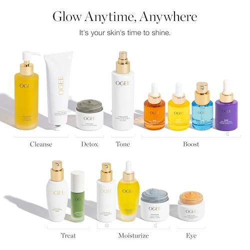 Ogee Jojoba Glow Face Oil - 1 Fl Oz, Hydrating & Rejuvenating Skin Oil