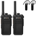 Retevis RB37 Bluetooth Two-Way Radio with Wireless Earpiece 2-Pack - Business Walkie Talkies