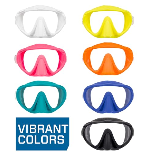 Scubapro Ghost Low-Volume Frameless Dive Mask with Ultra Clear Lens