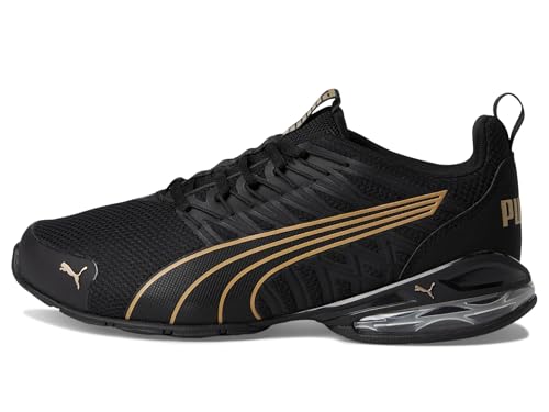 Puma Women's Voltaic Evo Cross Trainer Black/Puma Gold Size 9 – Athletic Sneakers for Running & Gym