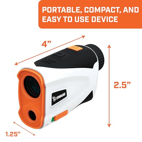 Izzo Swami LZ-i Golf Laser Rangefinder White LZ-I Plus - Accurate Distance & Slope Technology