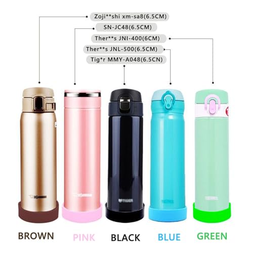 20PCS Silicone Cup Sleeves Water Bottle Boots Non-Slip Mug Coasters 6.5cm