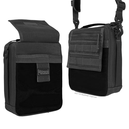 Maxpedition Neatfreak Organizer Black 18-Pocket Nylon Travel & Office Storage