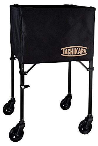 Tachikara DS-1 Premium Ball Cart with Foot-Activated Pedal & Large Capacity