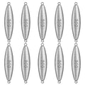 Fishing Inline Sinkers Trolling Weights 1oz-10pcs - Saltwater & Freshwater