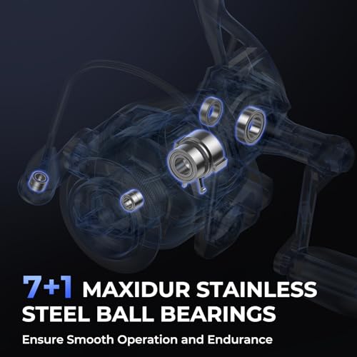 KastKing MegaTron 6000 Spinning Fishing Reel - Saltwater & Freshwater, 5.2:1 Gear Ratio