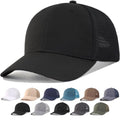 Plus Size Snapback Trucker Hat - Adjustable Mesh Baseball Cap for Big Men