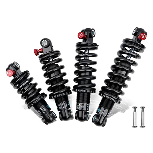 JFOYH EXA Form 291R Rear Shock Absorber 190mm/650LBS Adjustable MTB e-Bike Scooter