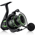 Piscifun Viper X Spinning Reel 33lb Max Drag 10+1 Shielded Bearings - Green / 5000