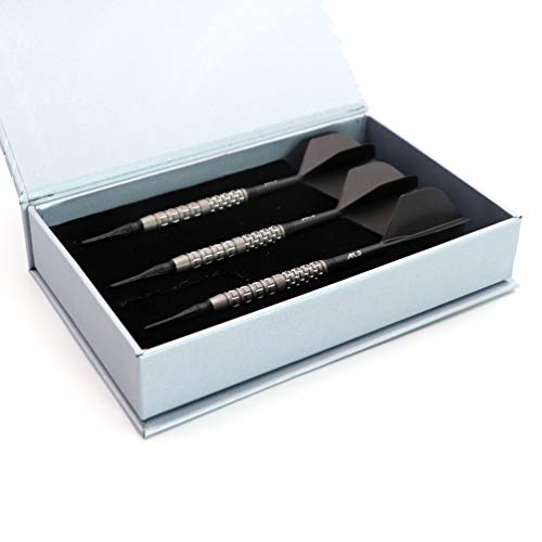 CUESOUL Super Grip-DZ1 20g Soft Tip Tungsten Darts - Frosted Finish, 3-Pack