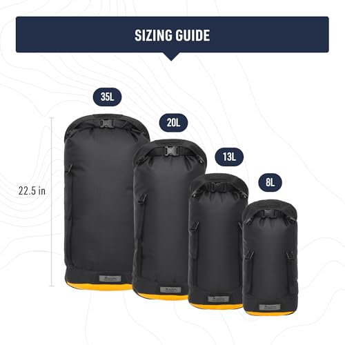 Heavy Duty Compression Dry Bag 20L - Waterproof Kayak & Outdoor Gear Storage