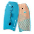 Reed Bodyboard for Beach Kids & Adults - Lagoon Blue, 39 Inch Lightweight EPS Core