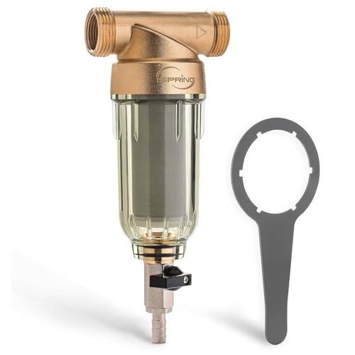 iSpring WSP-100 Whole House Spin Down Sediment Filter - Classic / 100 Micron