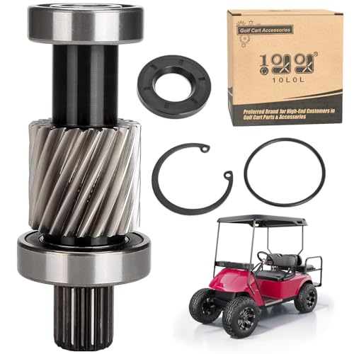 10L0L Golf Cart Input Shaft Kit for EZGO TXT & Medalist 1994+, 21 Tooth Gear