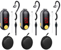 Mini Walkie Talkies for Adults 3-Pack Ultra Compact Portable Two-Way Radios