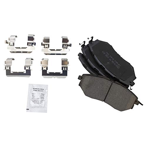 TRQ Ceramic Front & Rear Brake Pads Kit BFA11161 - Reliable Replacement