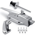 High Base Walk-In Cooler Latch Handle Kit with 304 Stainless Steel & Emergency Release - Darella