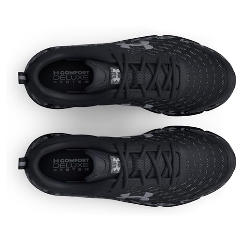 Under Armour Men's Charged Assert 10 Running Shoes - Size 10.5, Black/Gray