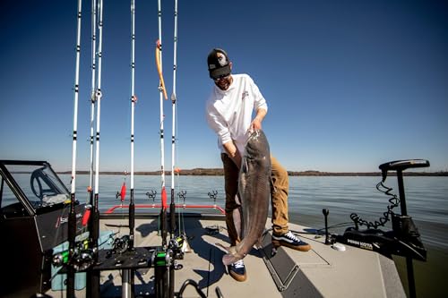 Old Model Ugly Stik Catfish Special Spinning Fishing Rod - 7' Medium Heavy 15-30lb 2pc