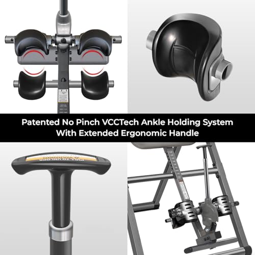 Innova ITX9900 Inversion Table with Air Lumbar Support - Adjustable & Heavy Duty
