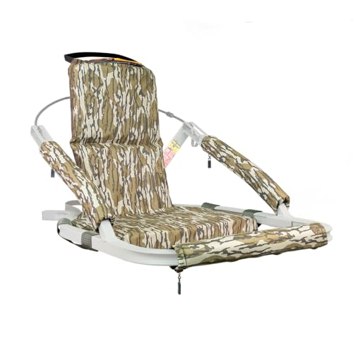 Dual Position Hunting Seat with Mossy Oak Bottomland Camo & Armpads - Summit