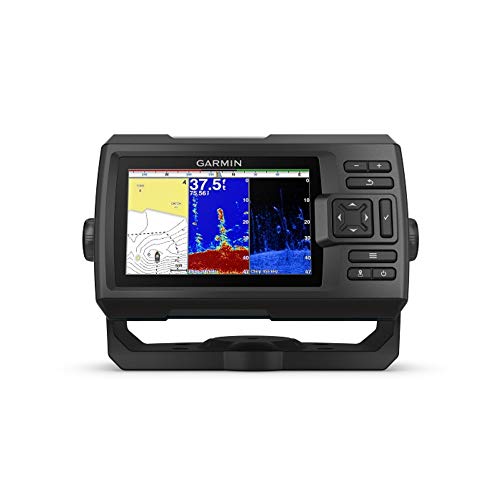 Fishfinder with Transducer - Garmin STRIKER 5CV 5" GPS Sonar with CHIRP & ClearVu - Variation of THIS listing