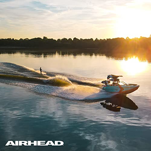 Airhead Dyneema Wakeboard Rope & Handle Set - Yellow, 75ft, No Stretch, 1700 lb Break Strength