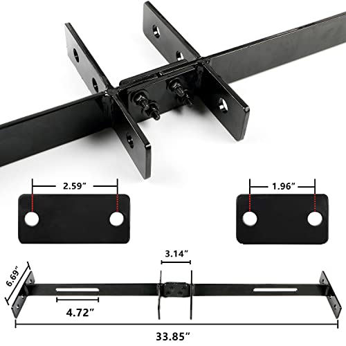 NOKINS Retractable Seat Belt Kit for Golf Cart with Brackets - Stainless Steel, 4-Passenger