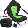 LightZon Universal Kayak Seat with 2.75-Inch Thick Cushion and Ergonomic Back Support - Model 1
