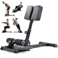 Black Leikefitness Sissy Squat Machine for Home Gym Leg & Glute Workout