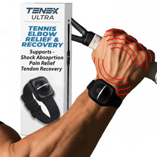 TENEX Ultra Tennis Elbow Shock Absorber Wrist Brace - Plastic, One Size