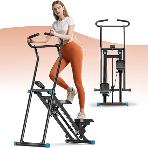 FitNexus 350lb Capacity Home Stair Stepper with LCD Display & Non-Slip Pedals