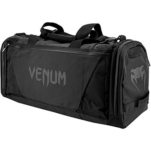 Venum Trainer Lite Evo Sports Bag Black/Black 63L Large Capacity, Ventilated, Adjustable Shoulder Strap