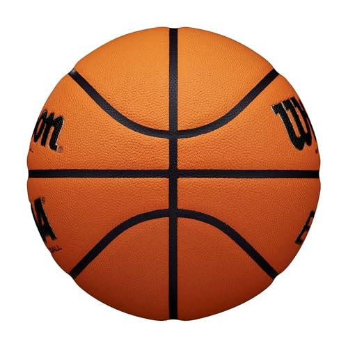 Indoor Basketball - Official NCAA Evo NXT Size 7 Black/Orange 29.5" Game Ball
