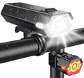 Super Bright Bike Lights 1000 Lumen with Side Warning & Multiple Modes Rechargeable