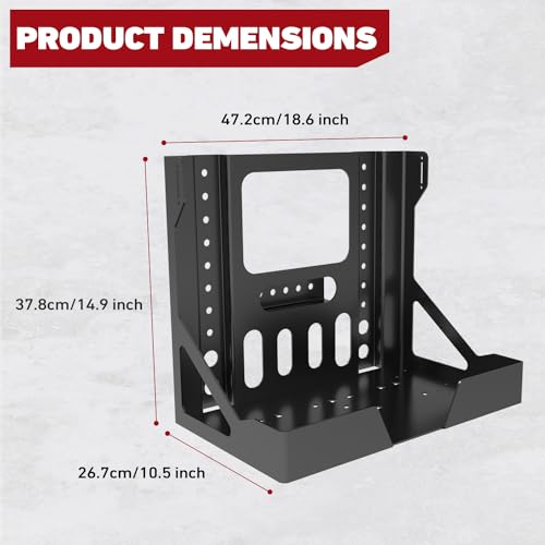 Heavy Duty Steel Backpack Sprayer Rack Holder for Trailers & Trucks
