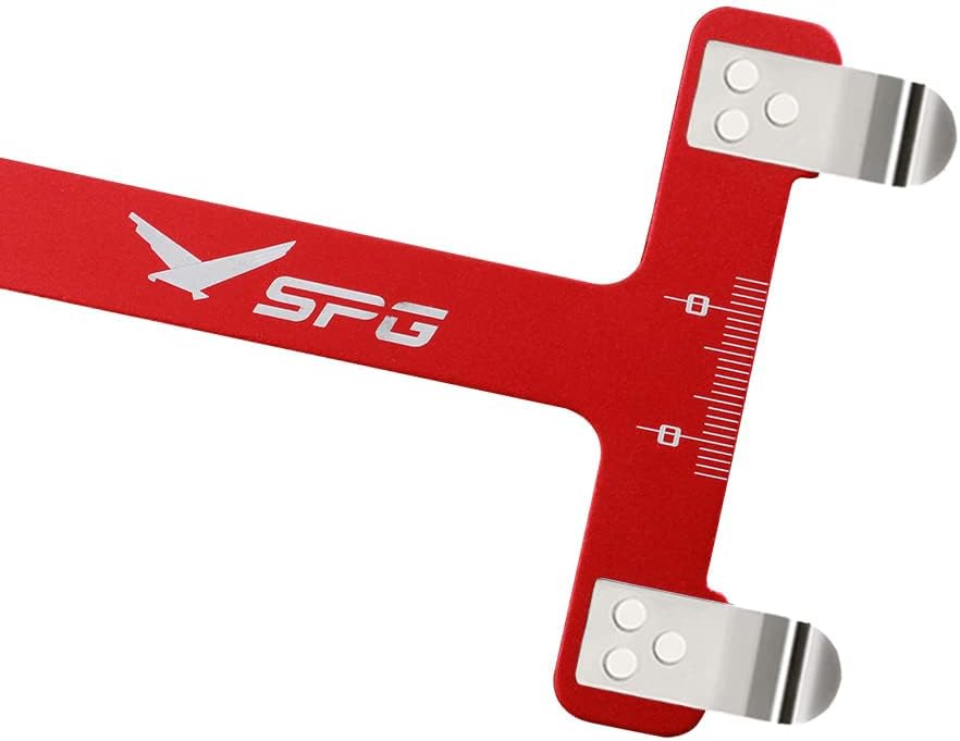 SOPOGER Archery Bow Square - T Shape Ruler Measurement Tool for Recurve & Compound Bows