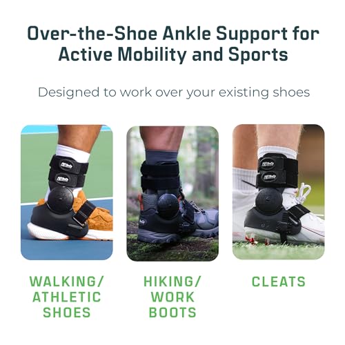 TayCo Over-the-Shoe AthleticX Ankle Support Brace Right Large for Football & Sports
