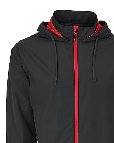 Men's Water-Resistant Wind Jacket - Ohio State Buckeyes, Large
