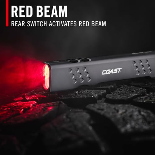 Rechargeable LED Flashlight with 6 Modes, Magnetic Base, Waterproof, 1000 Lumens